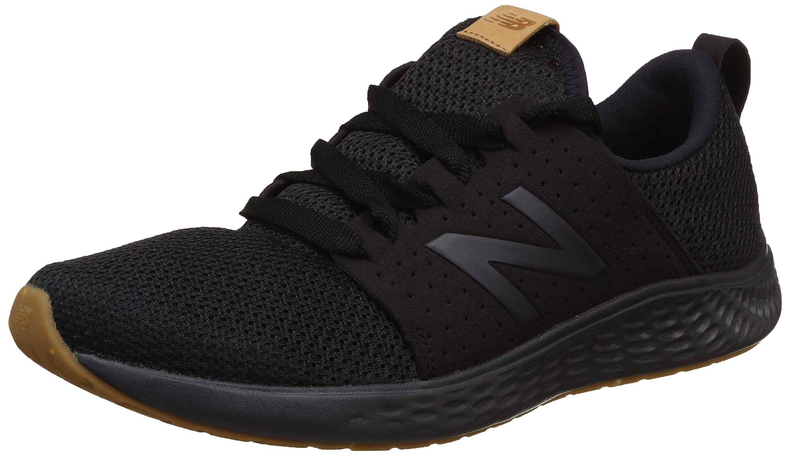 Balance Men's New Balance Foam Sport New Balance Men's Fresh Foam Sport V1  Running Shoe, Black/Black