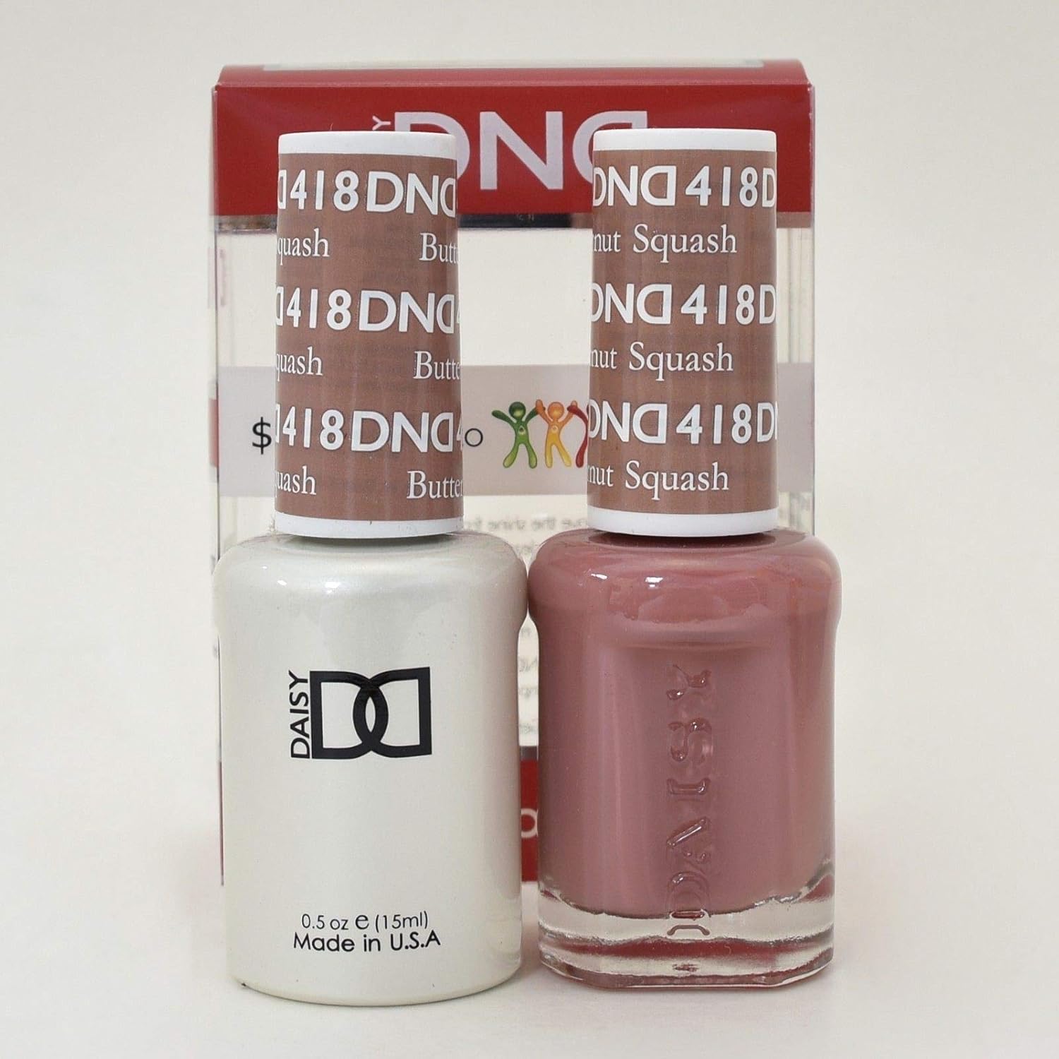 Amazon Com Dndduo Gel Gel Matching Polish Spring Set 418 Butternut Squash Beauty