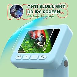 IMICHI Microscope for Kids 50X-1000X - 2 inch IPS