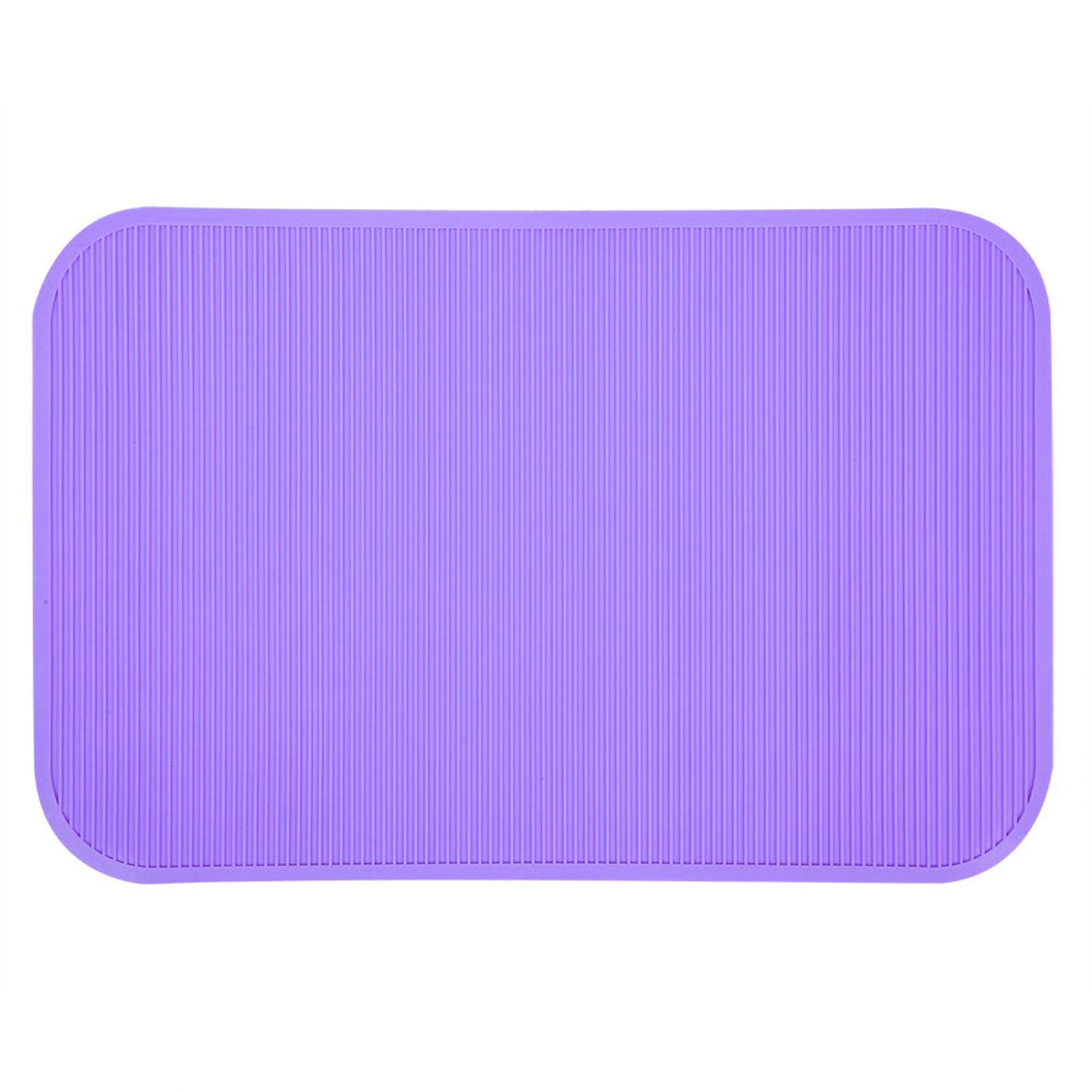 AMONIDA Non-Slip Mat for Pet Grooming Table, Pet Grooming Bathing Training Table Non-Slip Rubber Mat for Pet Grooming Table, Safe And for Pets Dog Cat Home(purple)