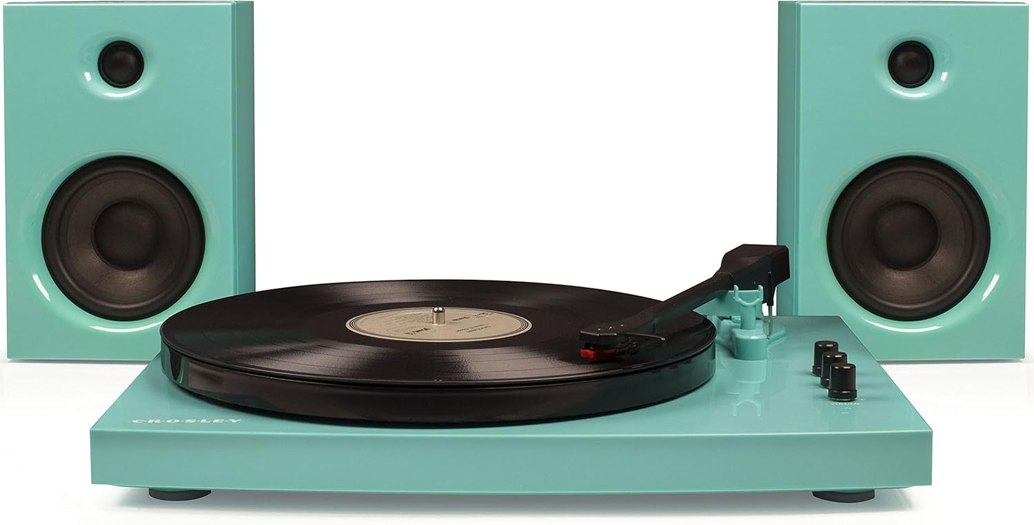 crosley t100 turntable record player