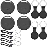4PCS Android Tracker for Android Phones &ndash; Mini Location Tracker with Find Hub App, Global Cloud Tracking, 2-Year Battery Life, Encrypted Google Technology (Not Compatible with Apple iOS)