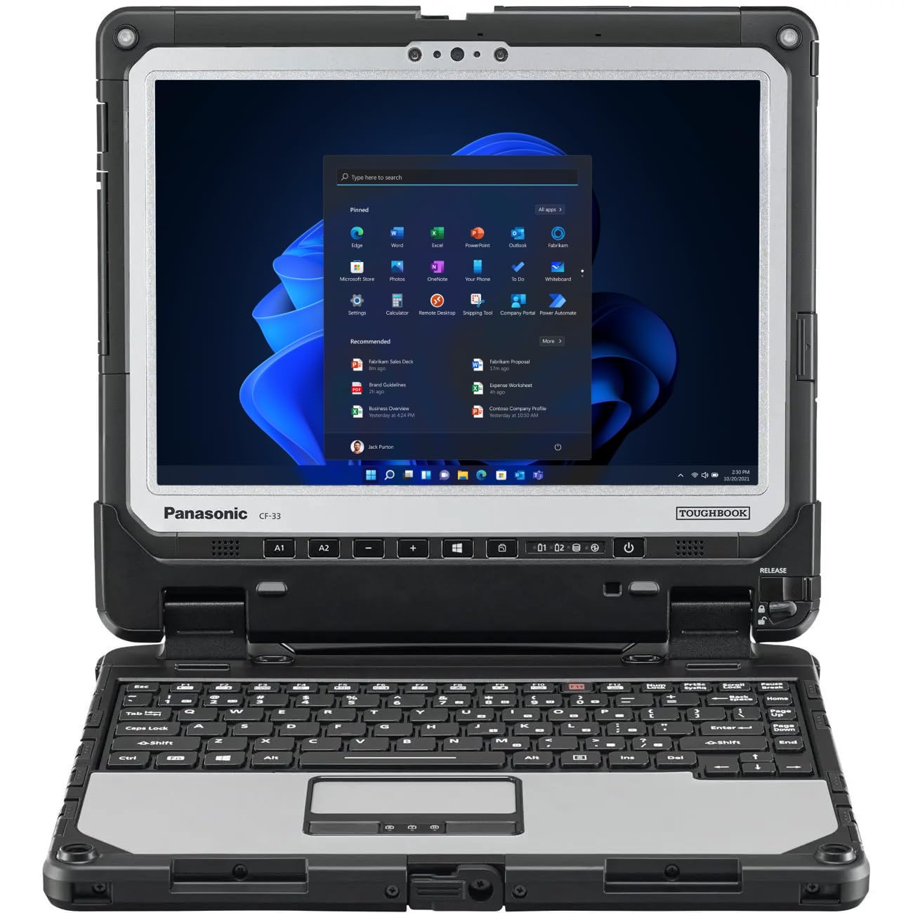 Panasonic Toughbook CF-33 Rugged, Core i5-7th Gen, 12