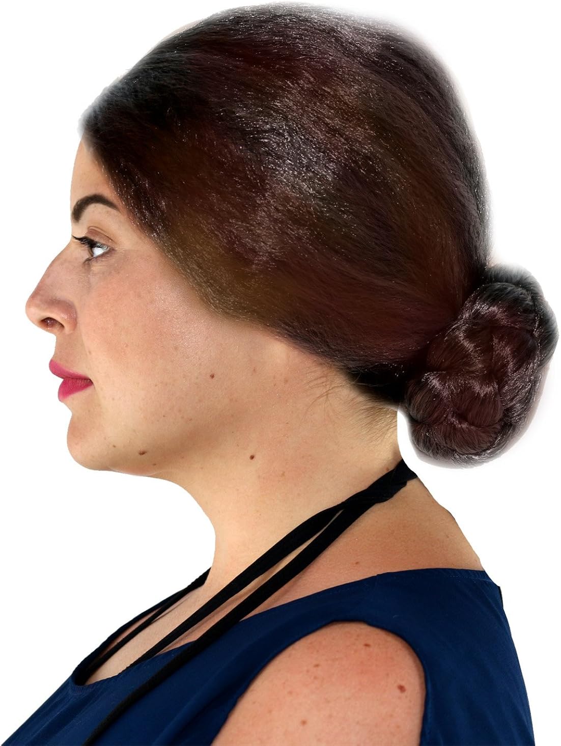 Amazon Com City Costume Wigs Old Lady Grandmother Women S Bun Wig