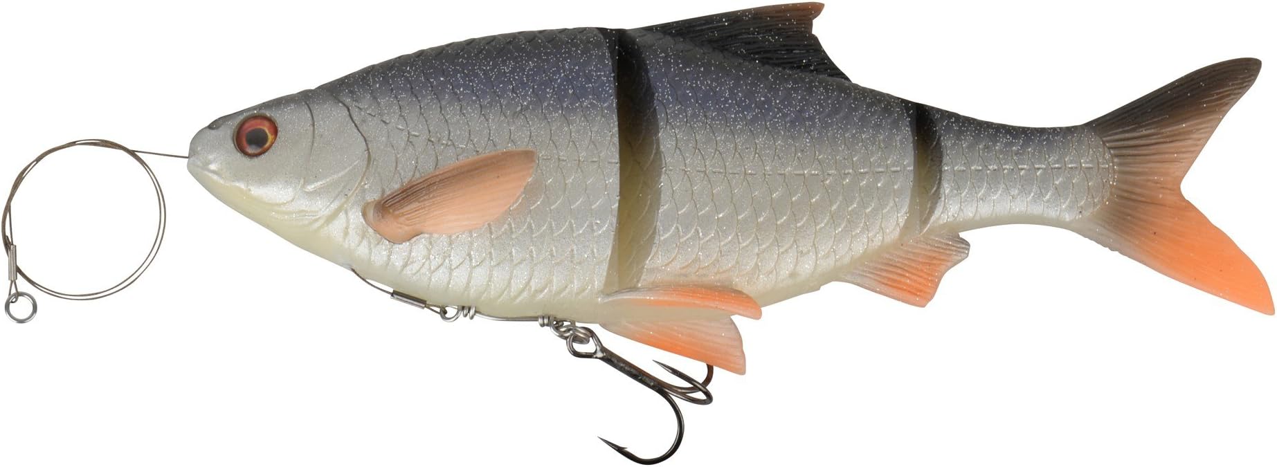 Savage Gear 3D Roach Line-Thru Teaser Lure for Predator Fish, 18&nbsp;cm/86 g, Moderate Sink Rate (MS), 5&nbsp;Colours Available, Gardon