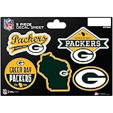 Rico Industries NFL 5-Pc Sticker Sheet