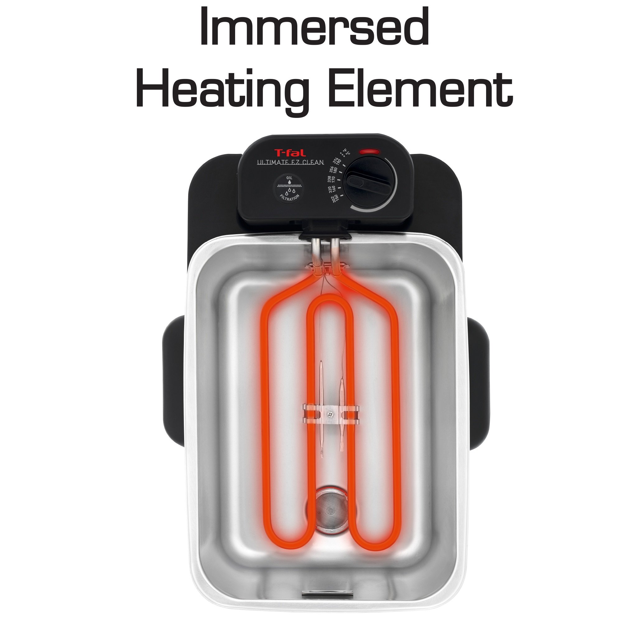 Tfal Deep Fryer with Basket, Stainless Steel, Easy to Clean Deep Fryer