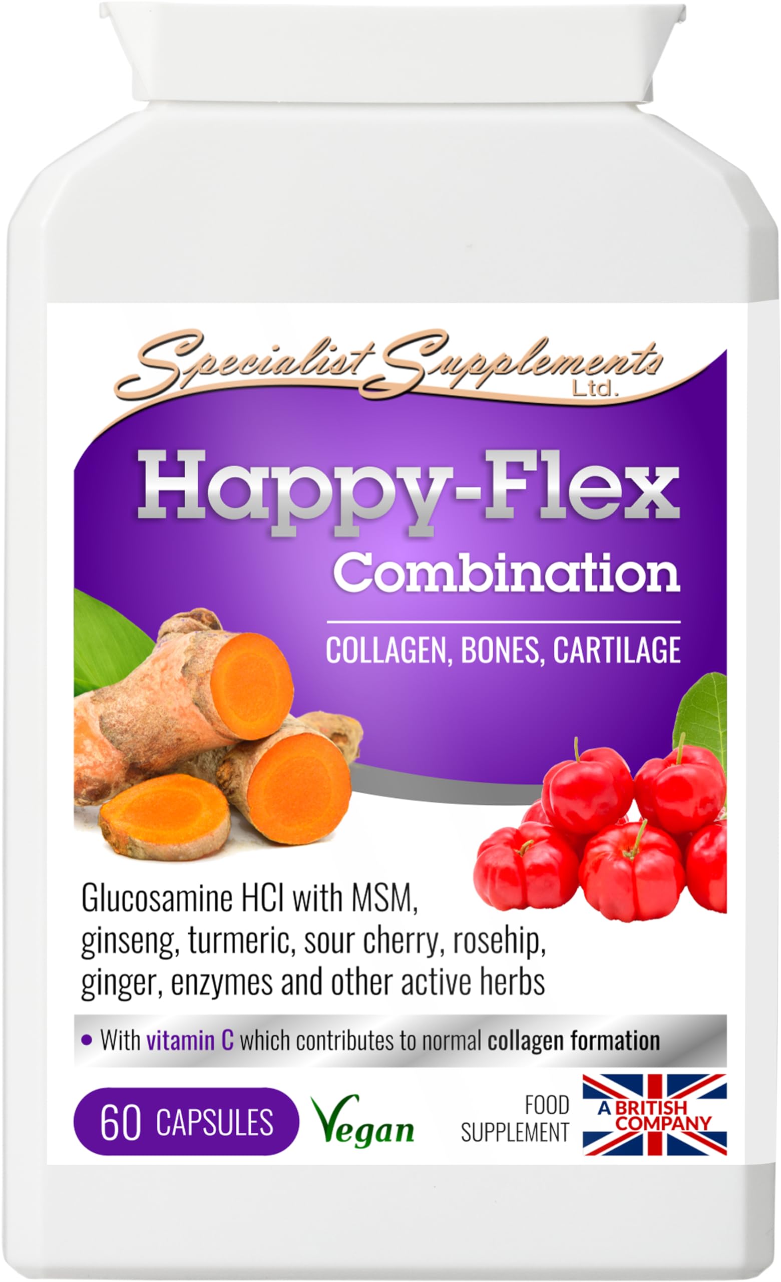 Specialist Supplements Happy-Flex Combination, 60 Capsules