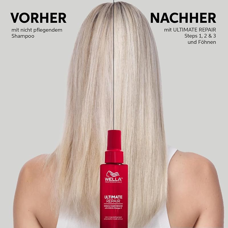 Ultimate Repair Miracle Hair Rescue Haar Serum – reparierende 90 Sek. Haarkur ohne Ausspülen – entwirrendes Spray mit Anti Frizz und Anti Spliss Wirkung – 5 ml