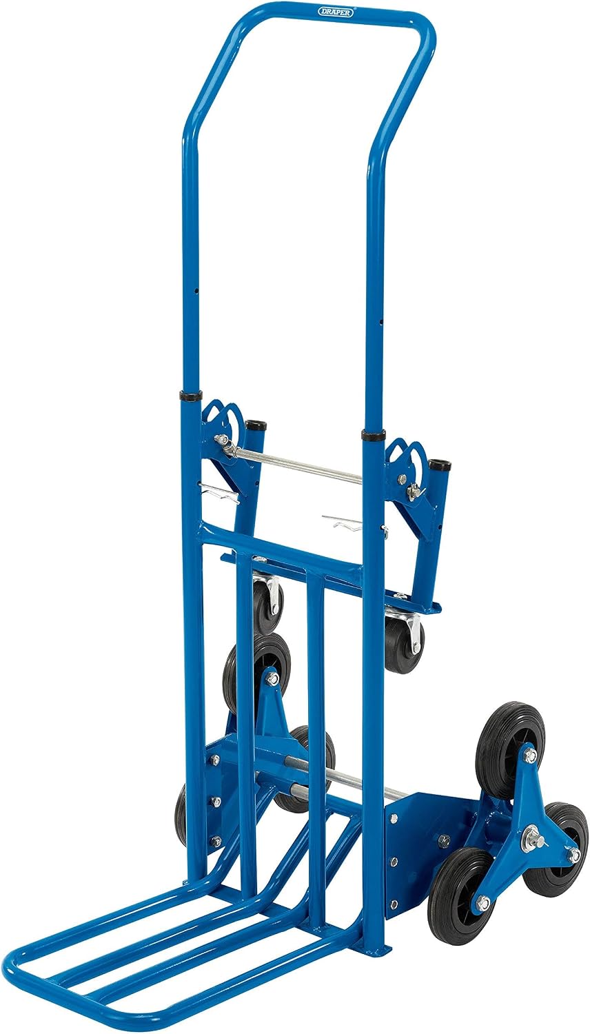 Draper 85675 Heavy Duty Stair Climbing Sack Truck , Blue