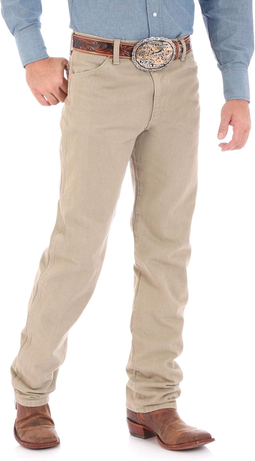 Wrangler Men's Big and Tall Cowboy Cut Original Fit Jean, Khaki, 32x38 Amazon.ca Clothing