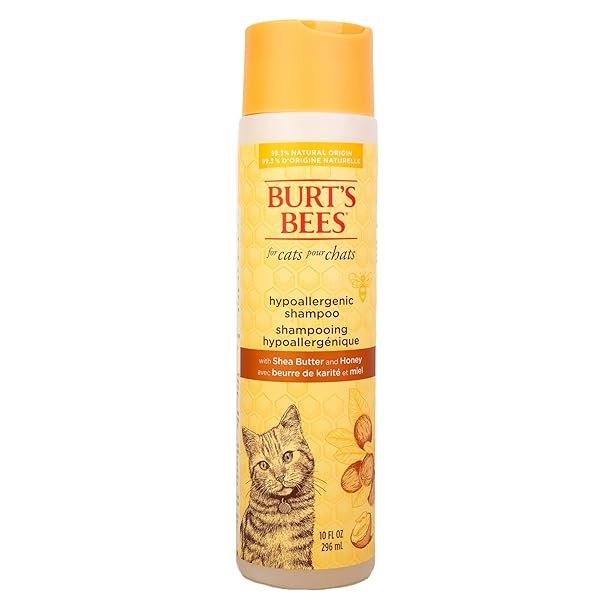 BURT’S BEES FOR PETS HYPOALLERGENIC CAT SHAMPOO WITH...