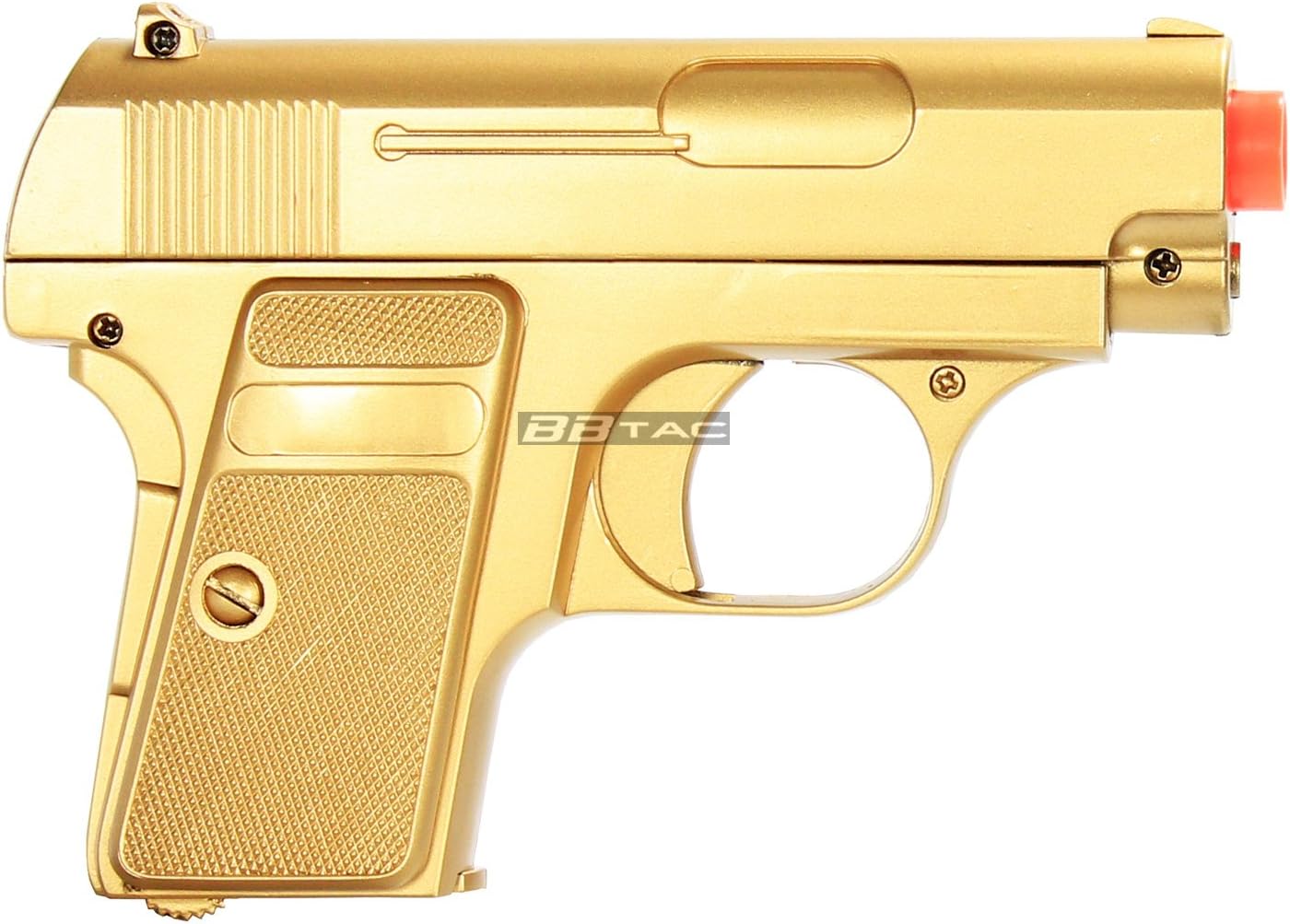 Amazon Com Bbtac Gold And Black Dual 618 Airsoft Sub Compact Pocket Pistols 110 Fps Spring Concealable Gun With Storage Case Airsoft Gun Realistic Kids Pistol Sports Outdoors