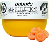 Babaria Carrot Gelatina SPF15 Sun Tan Accelerator 300ML Unisex UK view 1