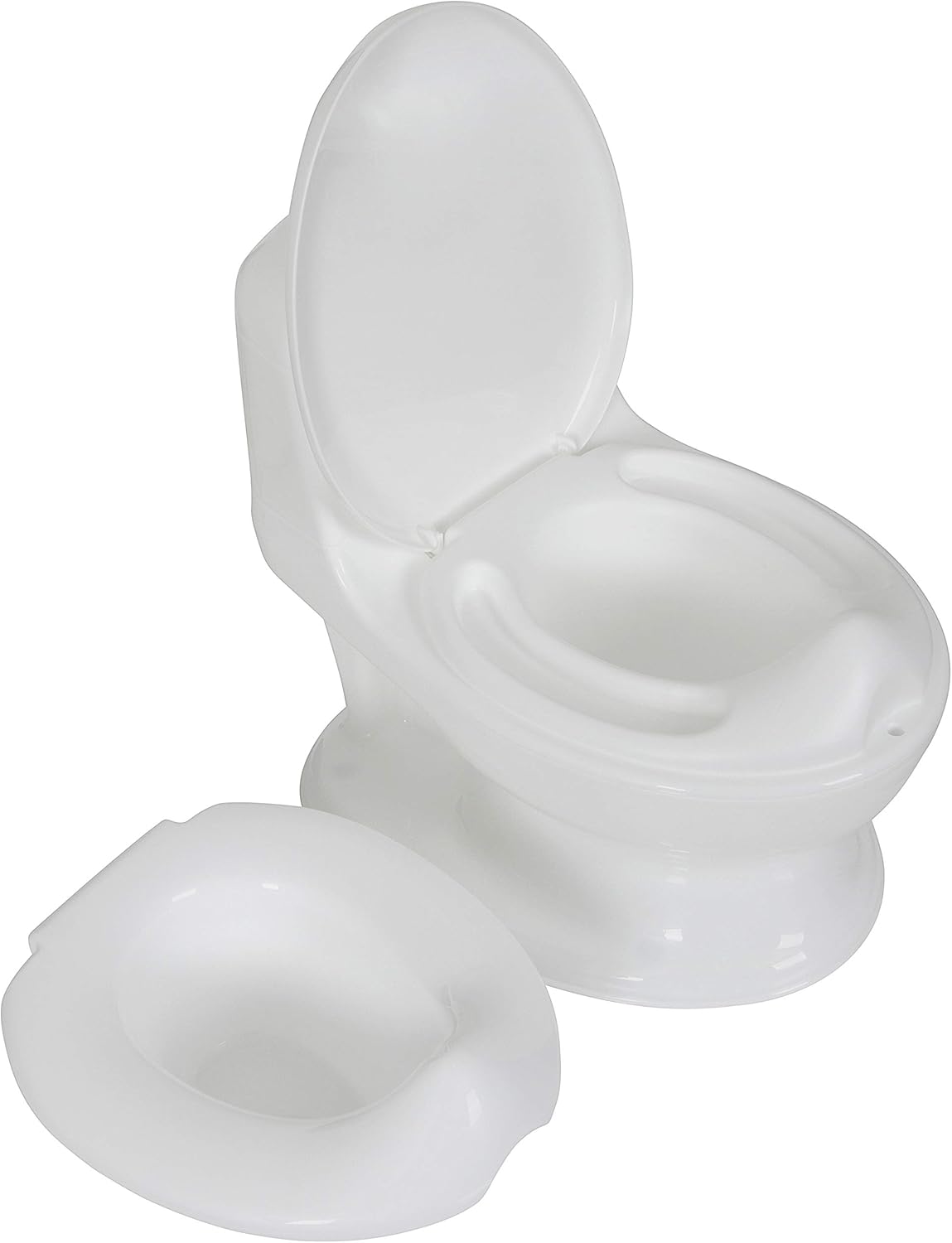 Babycurls Deluxe My First Potty Real Mini Toilet with Lid and Flush