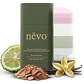 Nevo Multi Scent Deodorant Stick With Layers | Aluminum Free Deodorant for Women & Men | All Natural, Organic, Vegan, Non Toxic | Coconut Oil & Shea Butter | Nº C3 Bergamot - Vanilla - Cedar 2.65 oz