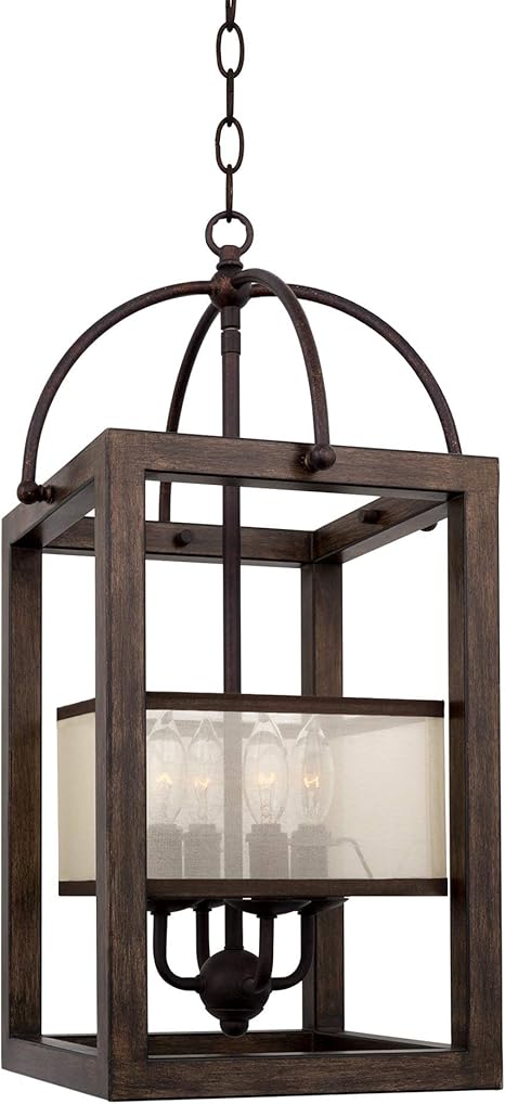 Kira Home Raven 23 4 Light Traditional Foyer Lantern Cage