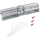 Barbqtime Replacement 1-00-29145 Convection Blower Motor for Harman XXV XXV-TC P35i P35I-C Accentra Cast FS Pellet Stoves, Distribution Blower Fan Motor for 3-21-29045