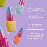 OPI RapiDry Speed Date Me Pink Purple Shimmer Nail Polish 9ml view 2