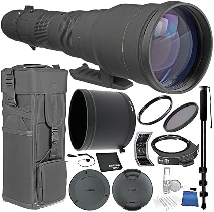 Sigma 300 800mm F 5 6 Ex Dg Apo If Hsm Objectif Autofocus Pour Nikon Af D Bundle Avec Le Fabricant Accessoires Et Kit Articles Amazon Fr High Tech