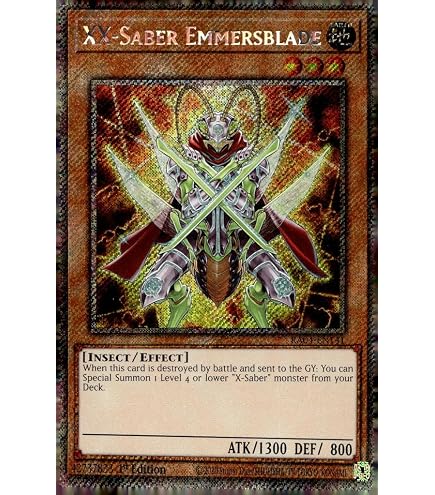 yugioh x saber deck 2011 Yu-Gi-Oh! - XX-Saber Darksoul (CT08-EN017) - Collectors Tins - Limited Edition Saber Duelists. Yugipedia: Yu-Gi-Oh Deck Building Size:45 1/3 EU PHRA