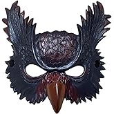 Kiddale Animal Mask Adult Full Face Scary Realistic Head Mask for Masquerade Halloween Party Cosplay