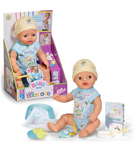 Amazon.com: BABY born Little Magic Girl 36cm (Open Box) : Toys & Games