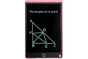 JONZOO LCD Writing Tablet Digital Notepad eWriter with Lock and Magnets for All Ages, Suitable for Home Record Office Noting 