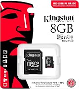 Kingston Industrial microSDHC 8GB C10 A1 pSLC Card + SD Adapter SDCIT2/8GB view 2