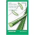 innisfree Energy Mask, Hydrating and Soothing Serum Korean Sheet Mask, Face Mask for Bright, Glowing Skin