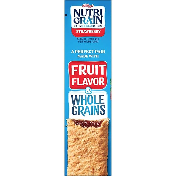 NUTRI-GRAIN CEREAL BARS, STRAWBERRY (PACK OF 2)
