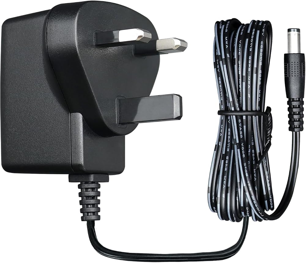 OXZEEWEE UKCA 12V 0.5A 6W Power Supply 1.8m 5.5x2.1mm Plug