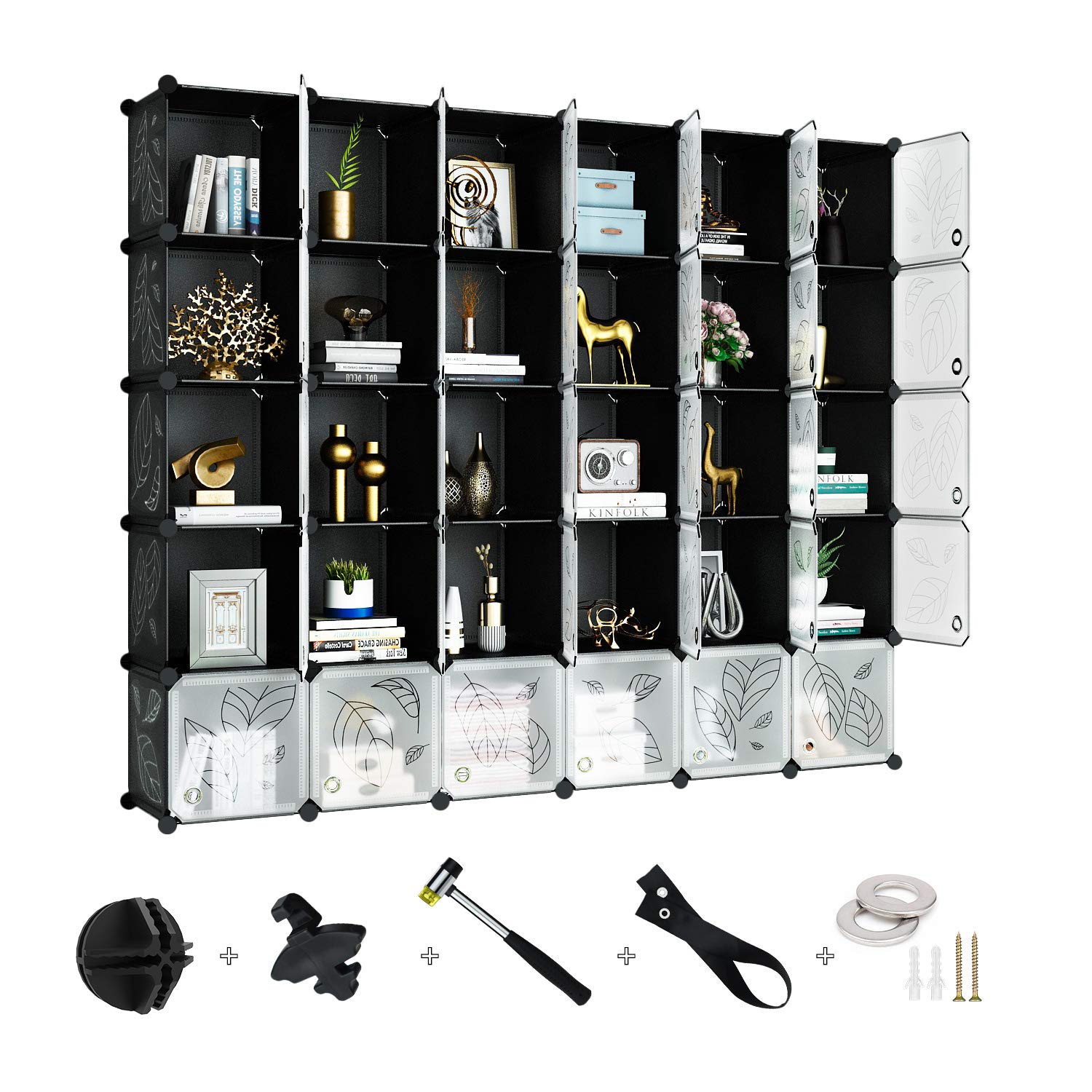 Buy GREENSTELL Cube Storage Organizer, Plastic Closet Organizer with