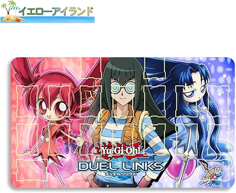 Amazon イエローアイランド カードゲームプレイマット 遊戯王 Yu Gi Oh 占い魔女 カーリー渚 マウスパッド 収納ケース付き Tcg万能 アニメ 萌え カード枠あり 60cm 35cm 0 2cm トレカ 通販