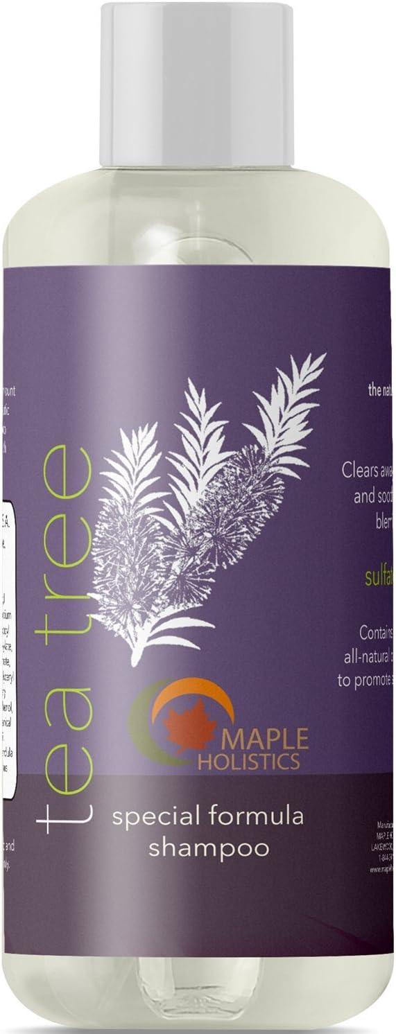 Tea Tree Shampoo for Hair Loss - Color Safe Tea Tree Oil Dry Scalp Treatment for Hair Growth and Hair Repair - Thickening Shampoo Keratin Hair Treatment for Dry Damaged Hair and Dandruff Treatment: Health & Personal Care