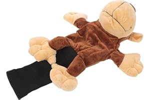 Homoyoyo Golf Driver Head Cover Animal Shape Monkey Plush Wood Headcover Novelty Cover for Golf Clubs