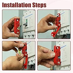 Circuit Breaker Lockout Device for 110-240V