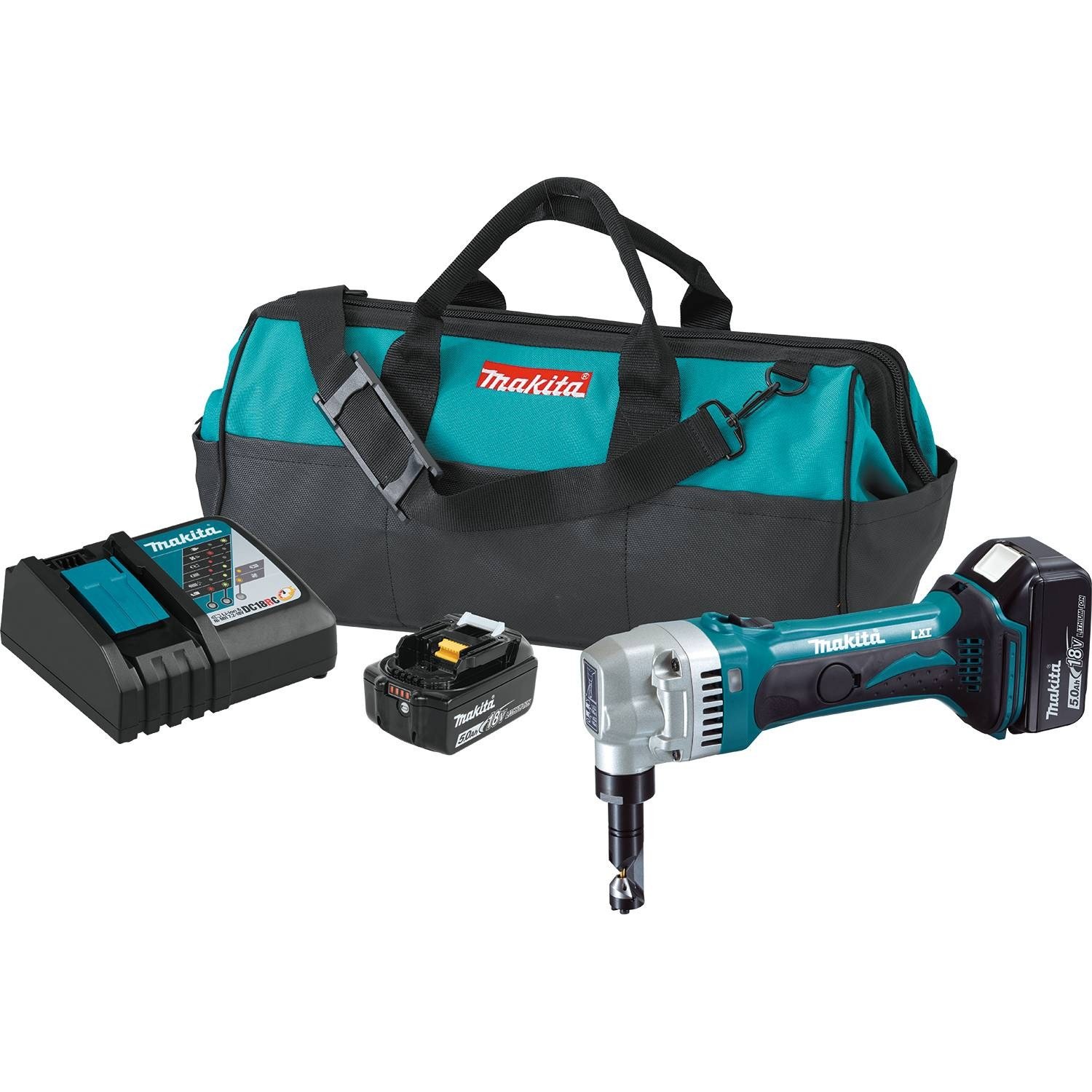 Makita Cordless Nibbler Kit Cutting Lithium Ion 18 Volt 16 Gauge Power