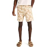 Nautica Mens Nautica 8.5" Printed Linen Deck Short