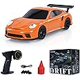 TOUCAN RC HOBBY Remote Control Mini Drift Car 1:43 Race Car Toy Radio Lights Traffic Safety Cone Without a Gyro