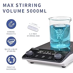LACHOI Magnetic Stirrer 5.9 inch Magnetic Stir