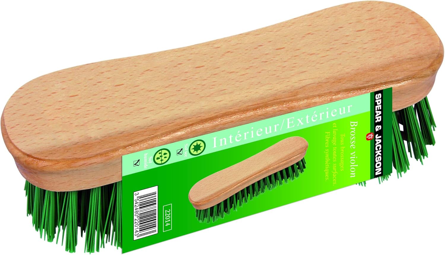 Spear & Jackson 22014 Brush, Brown