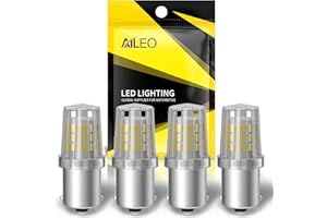 AILEO 1156 LED Bulb White, Super Bright 12V, 7506 BA15S P21W 1141 1003 1383 Replacement for Car,Pickup Truck,RV,Camper,Traile