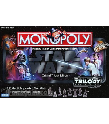Amazon.com: Monopoly Game Star Wars Saga Edition : Toys & Games
