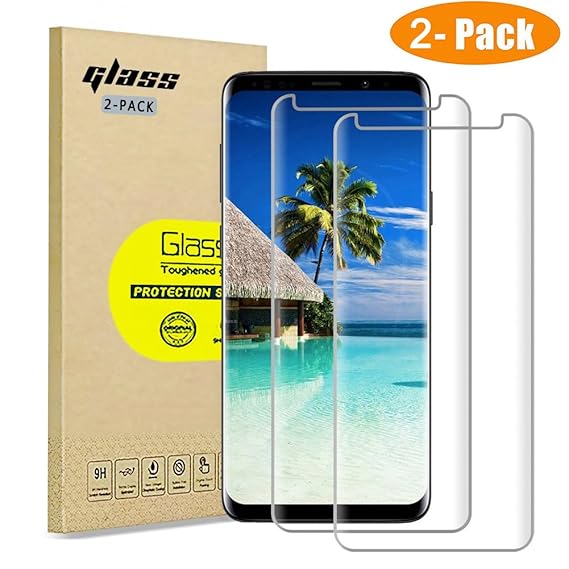 Amazoncom 2 Pack Samsung Galaxy S9 Edge Screen Protector Hd