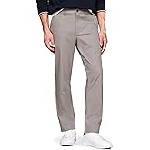 Tommy Hilfiger Mens Casual Moisture Wicking Wrinkle Resistant Stretch Performance Pants in Straight Fit