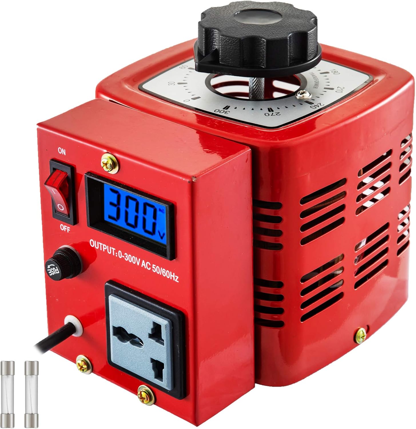 FlowerW 0.5KW Variable Output Transformer 220V AC 0 to 300V w/Copper