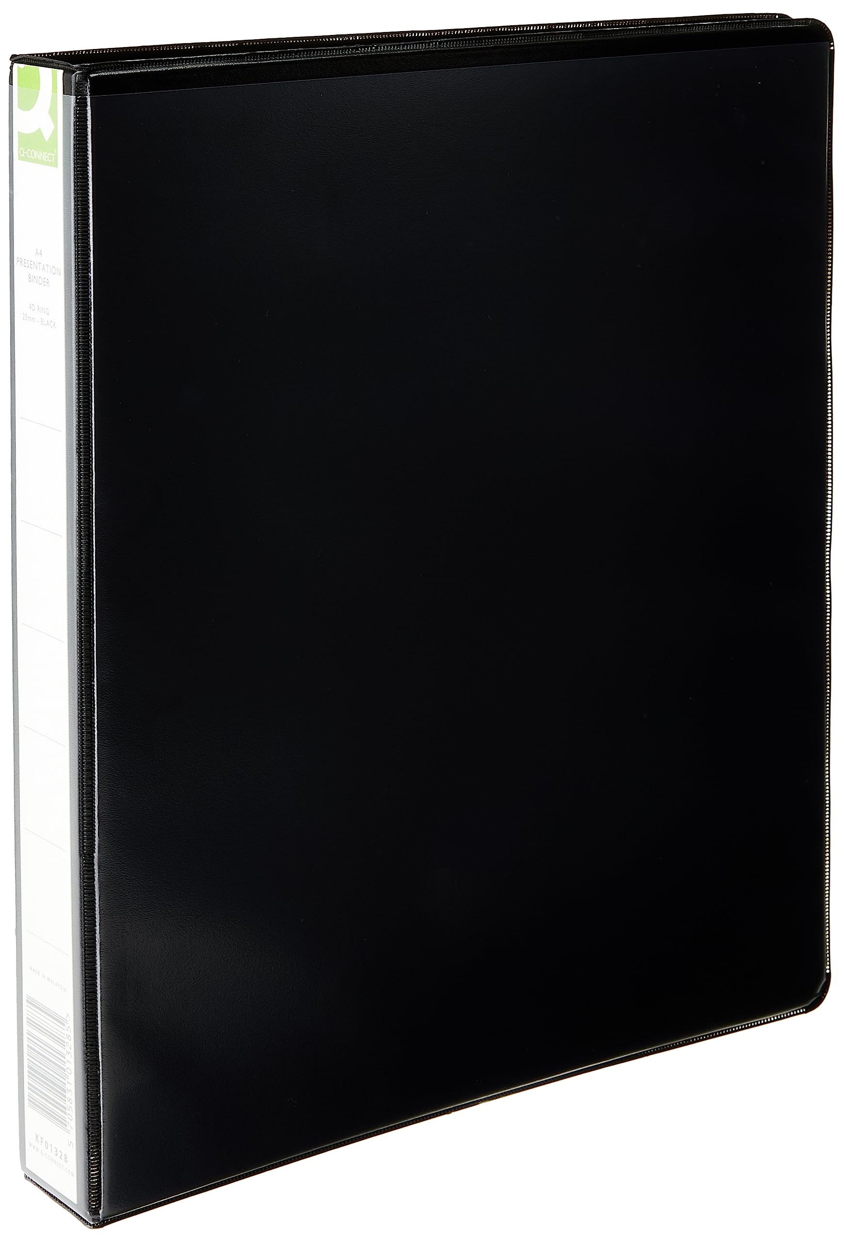 Q-Connect Presentation 25mm 4D Ring Binder A4 Black KF01328