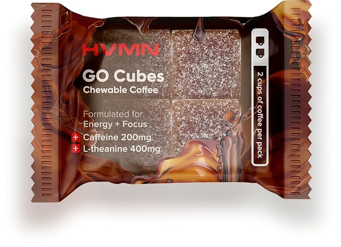 Amazon Com Go Cubes Energy Chews Duo Latte And Mocha Flavors 4 Count Chews 20 Pack Grocery Gourmet Food