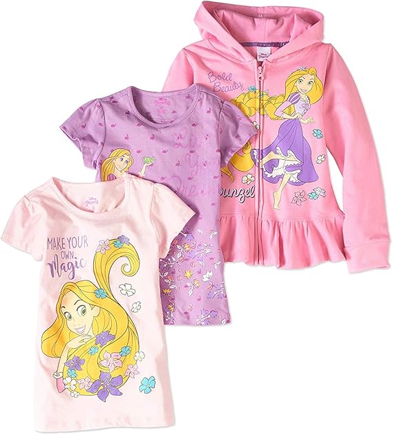 Disney Princess Rapunzel Toddler Girl Hoodie & TShirts